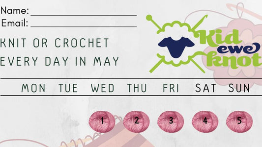 Knit or Crochet Every Day in May
