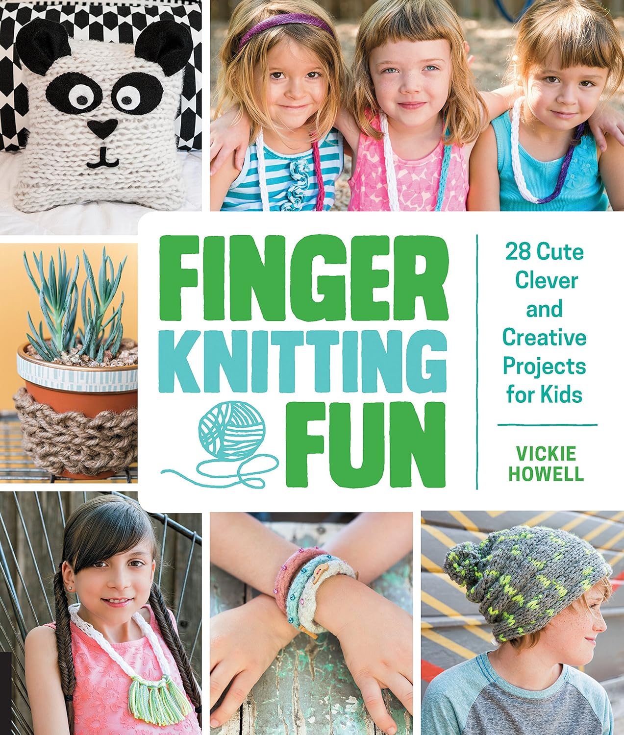 finger knitting fun book