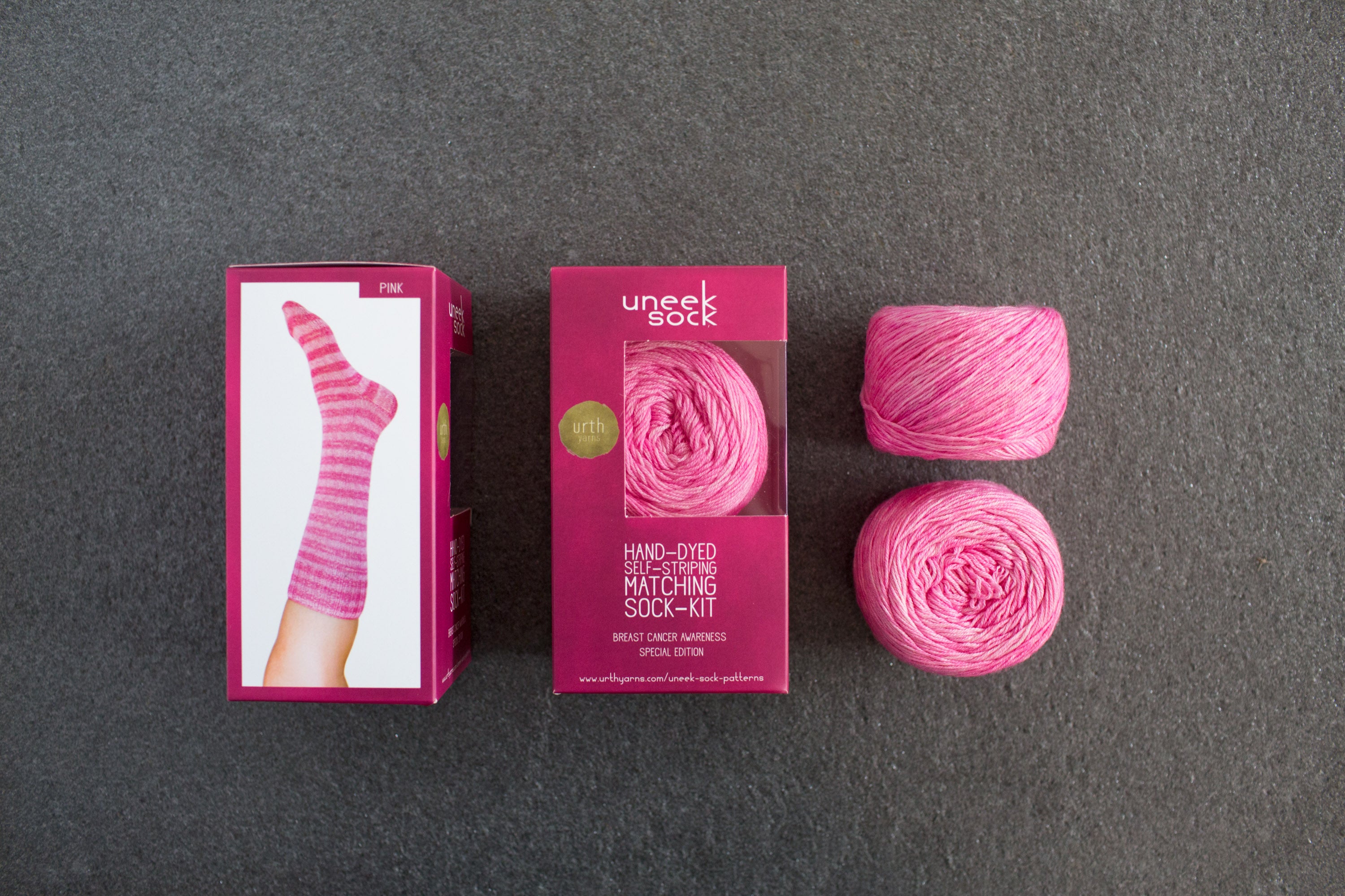 Uneek Sock Box Pink